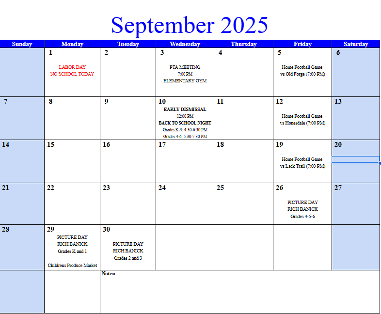 SEPTEMBER